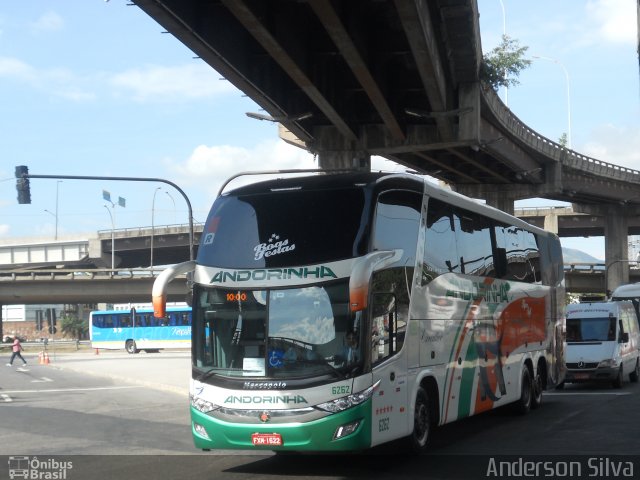 Empresa de Transportes Andorinha 6262 na cidade de Rio de Janeiro, Rio de Janeiro, Brasil, por Anderson Silva. Número da foto: #3156579.