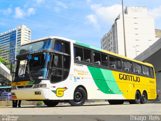 Empresa Gontijo de Transportes 11460 na cidade de Belo Horizonte, Minas Gerais, Brasil, por Thiago  Reis. ID da foto: 3156422.