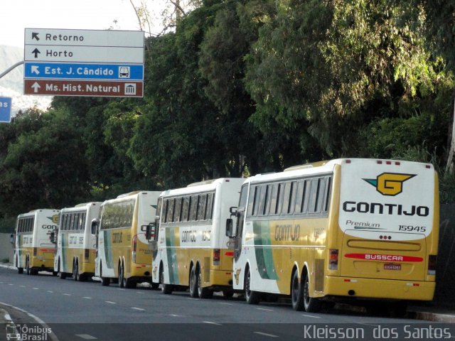 Empresa Gontijo de Transportes 15945 na cidade de Belo Horizonte, Minas Gerais, Brasil, por Kleisson  dos Santos. Número da foto: #3157416.
