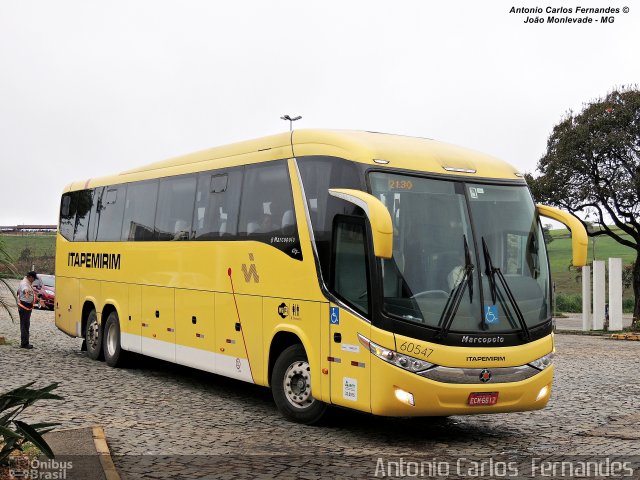 Viação Itapemirim 60547 na cidade de João Monlevade, Minas Gerais, Brasil, por Antonio Carlos Fernandes. Número da foto: #3157736.