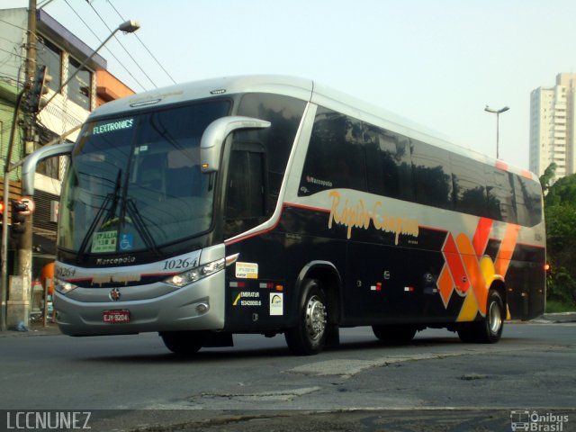 Rápido Campinas 10264 na cidade de São Paulo, São Paulo, Brasil, por Luis Nunez. Número da foto: #3157537.