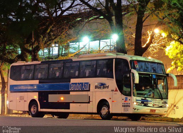 VIDA - Viação Danúbio Azul 8004 na cidade de São Paulo, São Paulo, Brasil, por Wagner Ribeiro da Silva. ID da foto: 3158519.