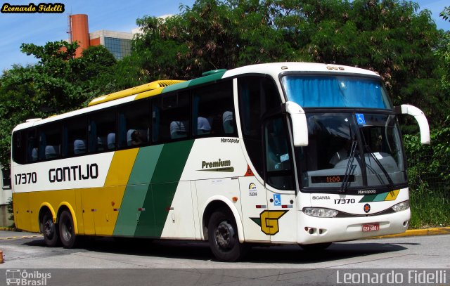 Empresa Gontijo de Transportes 17370 na cidade de São Paulo, São Paulo, Brasil, por Leonardo Fidelli. Número da foto: #3158147.