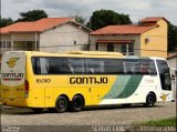 Empresa Gontijo de Transportes 16010 na cidade de Almenara, Minas Gerais, Brasil, por Sérgio Augusto Braga Canuto. ID da foto: :id.