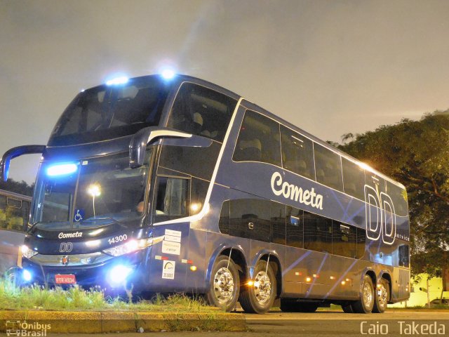 Viação Cometa 14300 na cidade de São Paulo, São Paulo, Brasil, por Caio  Takeda. Número da foto: #3160190.