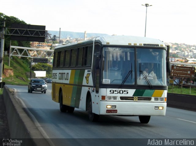 Empresa Gontijo de Transportes 9505 na cidade de Belo Horizonte, Minas Gerais, Brasil, por Adão Raimundo Marcelino. ID da foto: 3161029.