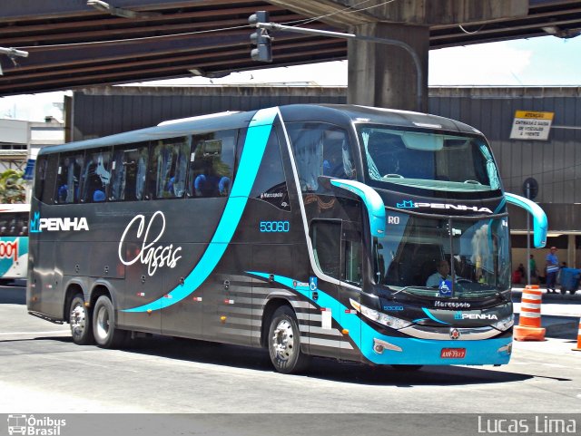 Empresa de Ônibus Nossa Senhora da Penha 53060 na cidade de Rio de Janeiro, Rio de Janeiro, Brasil, por Lucas Lima. Número da foto: #3161220.