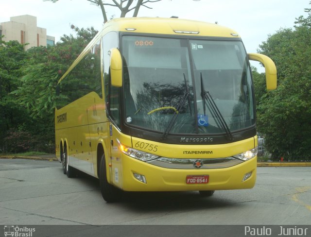 Viação Itapemirim 60755 na cidade de São Paulo, São Paulo, Brasil, por Paulo  Junior. Número da foto: #3159947.