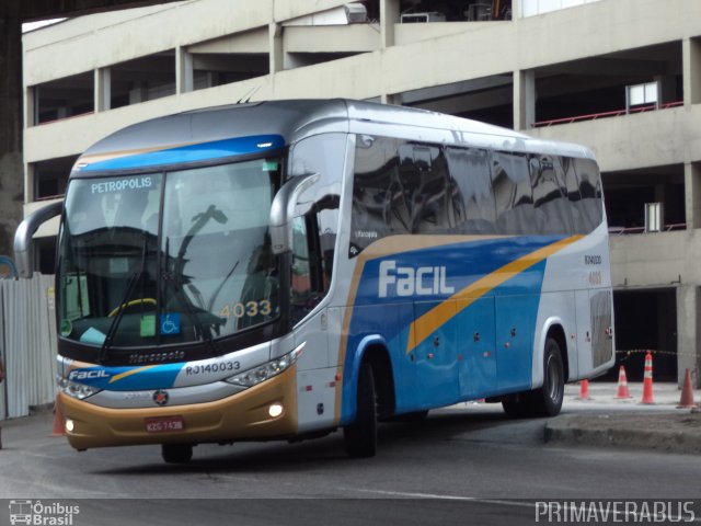 Fácil Transportes e Turismo RJ 140.033 na cidade de Rio de Janeiro, Rio de Janeiro, Brasil, por Alexandre Rodrigo. Número da foto: #3159006.