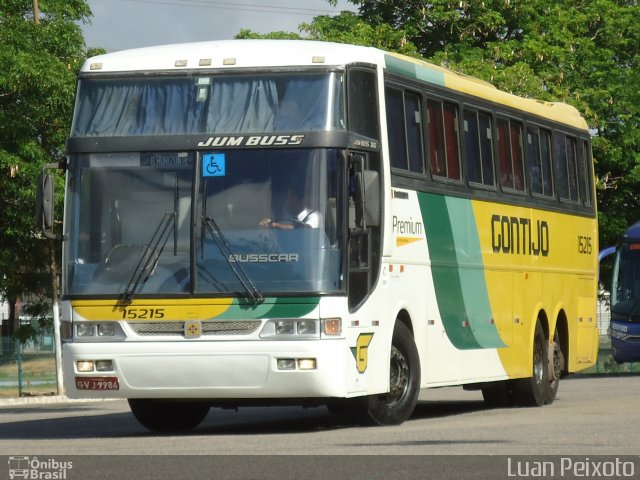 Empresa Gontijo de Transportes 15215 na cidade de Vitória, Espírito Santo, Brasil, por Luan Peixoto. ID da foto: 3159756.