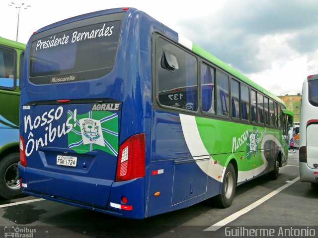 Ônibus Particulares PREFEITURA MUNICíPAL DE PRESIDENTE BERNARDES na cidade de Aparecida, São Paulo, Brasil, por Guilherme Antonio. Número da foto: #3160243.