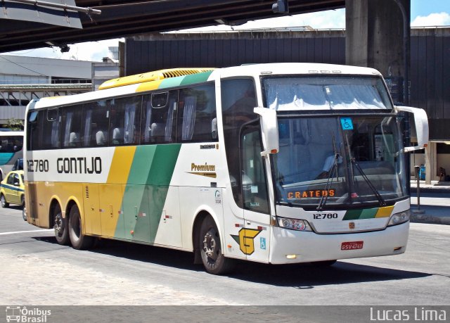 Empresa Gontijo de Transportes 12780 na cidade de Rio de Janeiro, Rio de Janeiro, Brasil, por Lucas Lima. Número da foto: #3161276.