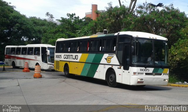 Empresa Gontijo de Transportes 11005 na cidade de São Paulo, São Paulo, Brasil, por Paulo Roberto Venancio da Silva. ID da foto: 3160616.