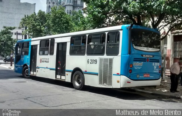 TUPI - Transportes Urbanos Piratininga 6 2019 na cidade de São Paulo, São Paulo, Brasil, por Matheus de Melo Bento. Número da foto: #3158892.