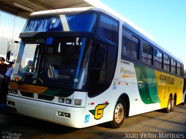 Empresa Gontijo de Transportes 11365 na cidade de Belo Horizonte, Minas Gerais, Brasil, por João Victor Marques. ID da foto: 3160923.