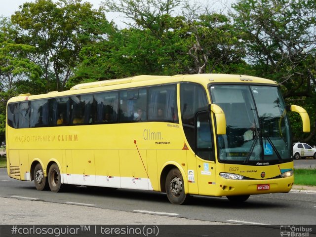 Viação Itapemirim 8629 na cidade de Teresina, Piauí, Brasil, por Carlos Aguiar ®. ID da foto: 3161350.