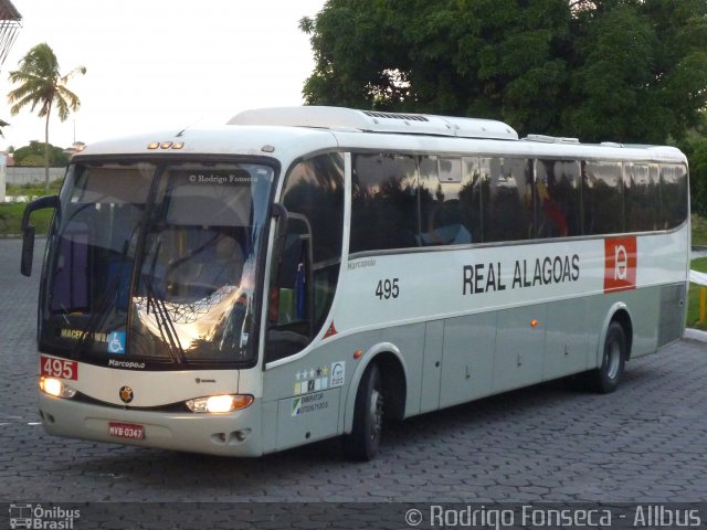 Real Alagoas de Viação 495 na cidade de Maceió, Alagoas, Brasil, por Rodrigo Fonseca. Número da foto: #3160057.