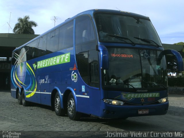 Viação Presidente 2011 na cidade de Curvelo, Minas Gerais, Brasil, por Josimar Vieira. ID da foto: 3163566.