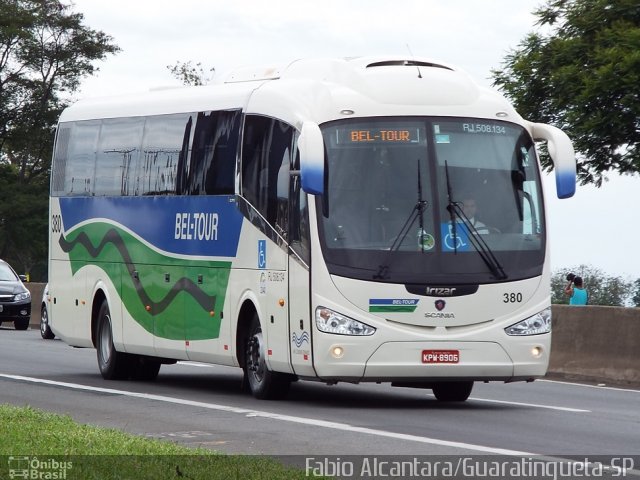 Bel-Tour Transportes e Turismo 380 na cidade de Lorena, São Paulo, Brasil, por Fabio Alcantara. ID da foto: 3163698.