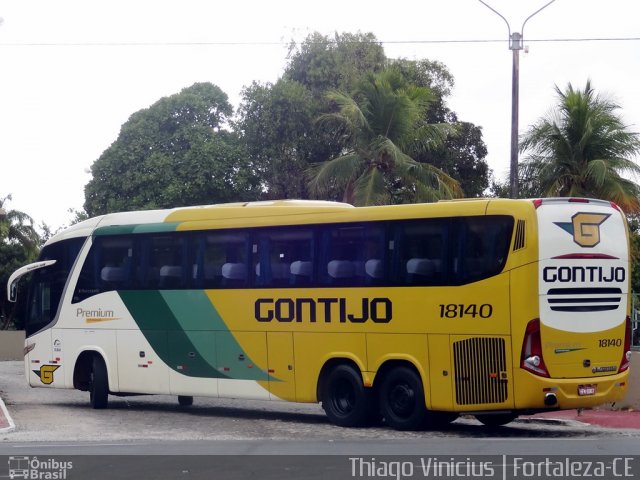 Empresa Gontijo de Transportes 18140 na cidade de Fortaleza, Ceará, Brasil, por Thiago Vinicius. Número da foto: #3162199.