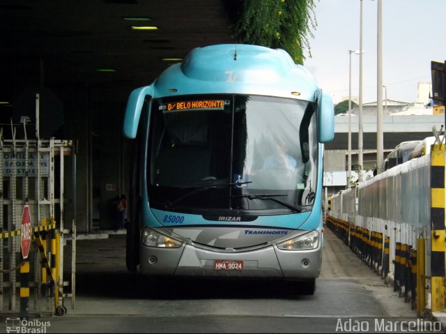 Transnorte - Transporte e Turismo Norte de Minas 85000 na cidade de Belo Horizonte, Minas Gerais, Brasil, por Adão Raimundo Marcelino. Número da foto: #3164042.