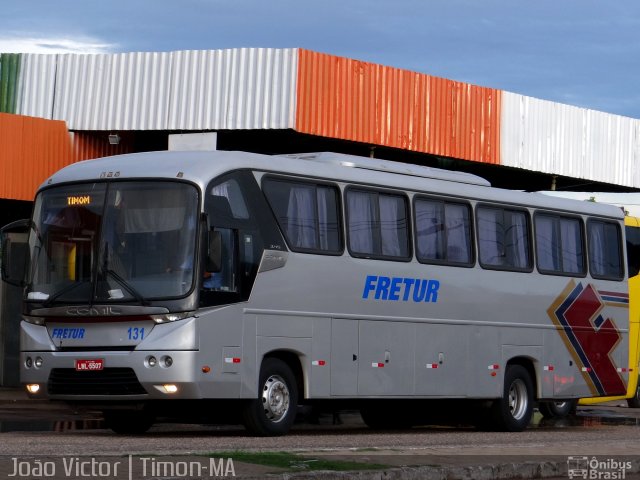 Fretur Transportes e Turismo 131 na cidade de Timon, Maranhão, Brasil, por João Victor. ID da foto: 3162915.