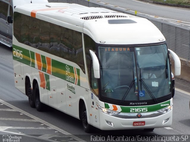 Cia. São Geraldo de Viação 21615 na cidade de Aparecida, São Paulo, Brasil, por Fabio Alcantara. Número da foto: #3164262.