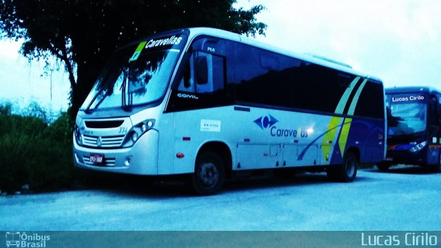Caravellas Transportes e Turismo 334 na cidade de Guarujá, São Paulo, Brasil, por Lucas Cirilo. Número da foto: #3163335.