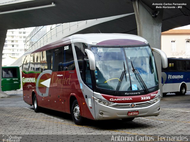 Expresso Gardenia 3235 na cidade de Belo Horizonte, Minas Gerais, Brasil, por Antonio Carlos Fernandes. ID da foto: 3162556.