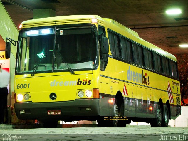 Viação Itapemirim 6001 na cidade de Belo Horizonte, Minas Gerais, Brasil, por Jones Bh. ID da foto: 3163856.