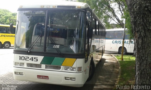 Empresa Gontijo de Transportes 10245 na cidade de São Paulo, São Paulo, Brasil, por Paulo Roberto Venancio da Silva. ID da foto: 3162957.