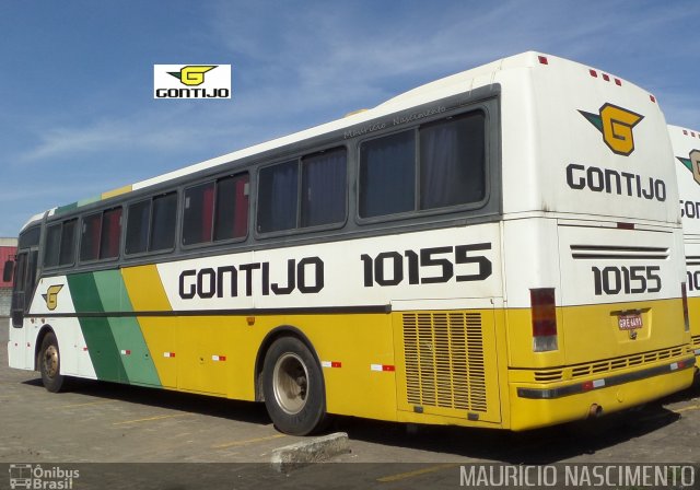 Empresa Gontijo de Transportes 10155 na cidade de Contagem, Minas Gerais, Brasil, por Maurício Nascimento. ID da foto: 3165251.