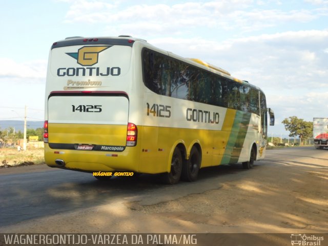 Empresa Gontijo de Transportes 14125 na cidade de Várzea da Palma, Minas Gerais, Brasil, por Wagner Gontijo Várzea da Palma-mg. Número da foto: #3165917.