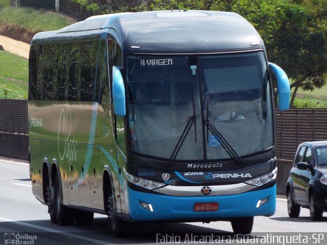 Empresa de Ônibus Nossa Senhora da Penha 53004 na cidade de Guaratinguetá, São Paulo, Brasil, por Fabio Alcantara. Número da foto: #3166839.