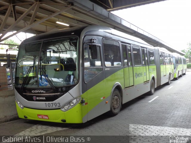 Milênio Transportes 10793 na cidade de Belo Horizonte, Minas Gerais, Brasil, por Gabriel Oliveira. Número da foto: #3164479.