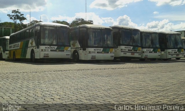 Empresa Gontijo de Transportes 10065 na cidade de Contagem, Minas Gerais, Brasil, por Carlos Henrique Pereira. Número da foto: #3166756.