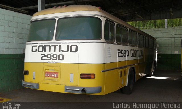 Empresa Gontijo de Transportes 2990 na cidade de Contagem, Minas Gerais, Brasil, por Carlos Henrique Pereira. ID da foto: 3166835.