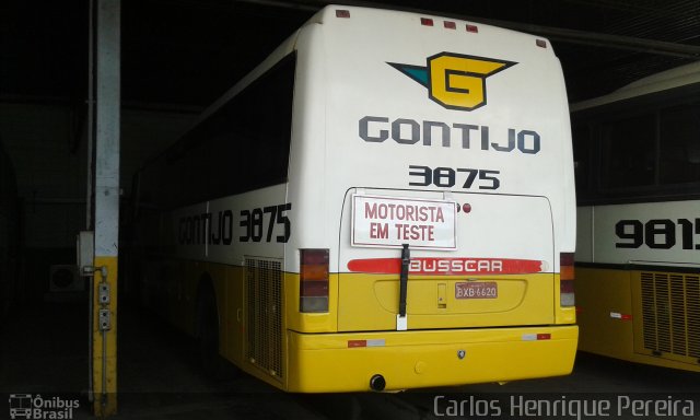 Empresa Gontijo de Transportes 3875 na cidade de Contagem, Minas Gerais, Brasil, por Carlos Henrique Pereira. Número da foto: #3166802.