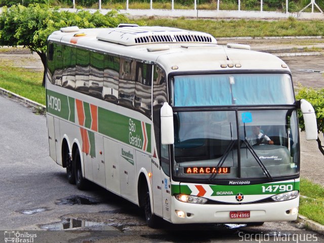 Cia. São Geraldo de Viação 14790 na cidade de Aracaju, Sergipe, Brasil, por Sergio Marques . Número da foto: #3165150.