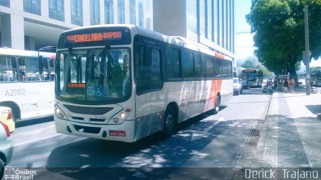 Evanil Transportes e Turismo RJ 132.123 na cidade de Rio de Janeiro, Rio de Janeiro, Brasil, por Derick  Trajano. ID da foto: 3165167.