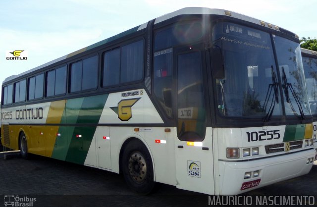 Empresa Gontijo de Transportes 10255 na cidade de Contagem, Minas Gerais, Brasil, por Maurício Nascimento. ID da foto: 3165216.