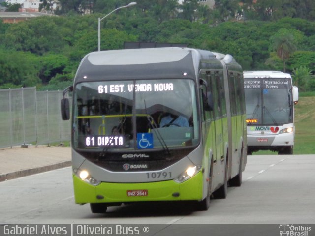 Milênio Transportes 10791 na cidade de Belo Horizonte, Minas Gerais, Brasil, por Gabriel Oliveira. Número da foto: #3164486.