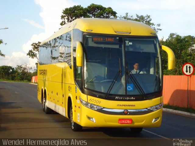 Viação Itapemirim 60509 na cidade de Brasília, Distrito Federal, Brasil, por Wendel Hermenegildo Alves. Número da foto: #3164445.