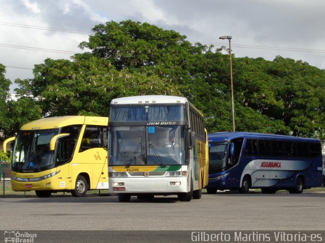 Empresa Gontijo de Transportes 15215 na cidade de Vitória, Espírito Santo, Brasil, por Gilberto Martins. ID da foto: 3169051.