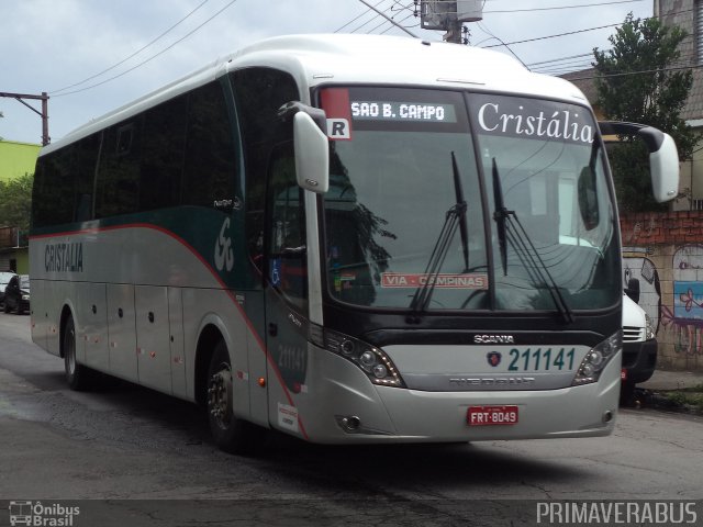 Expresso Cristália 211141 na cidade de São Paulo, São Paulo, Brasil, por Alexandre Rodrigo. Número da foto: #3167243.