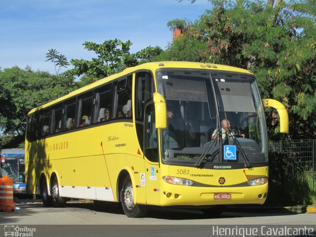 Viação Itapemirim 5083 na cidade de São Paulo, São Paulo, Brasil, por Henrique Cavalcante. ID da foto: 3168247.