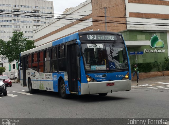 Viação Paratodos > São Jorge > Metropolitana São Paulo > Mobibrasil 6 3786 na cidade de São Paulo, São Paulo, Brasil, por Johnny Ferreira. ID da foto: 3168582.