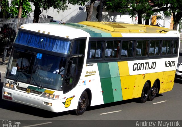 Empresa Gontijo de Transportes 11300 na cidade de Belo Horizonte, Minas Gerais, Brasil, por Andrey Gustavo. Número da foto: #3168869.