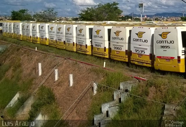 Empresa Gontijo de Transportes 3895 na cidade de Contagem, Minas Gerais, Brasil, por Luís Carlos Santinne Araújo. ID da foto: 3169010.