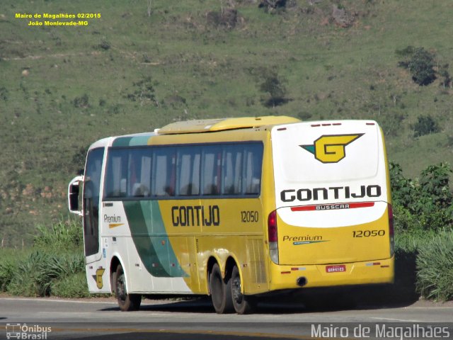 Empresa Gontijo de Transportes 12050 na cidade de João Monlevade, Minas Gerais, Brasil, por Mairo de Magalhães. Número da foto: #3168051.